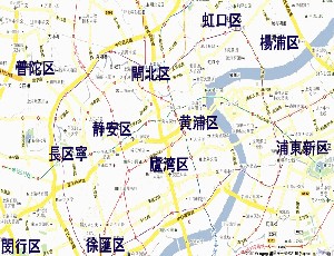 上海郊外市内地図:シャンハイマップ